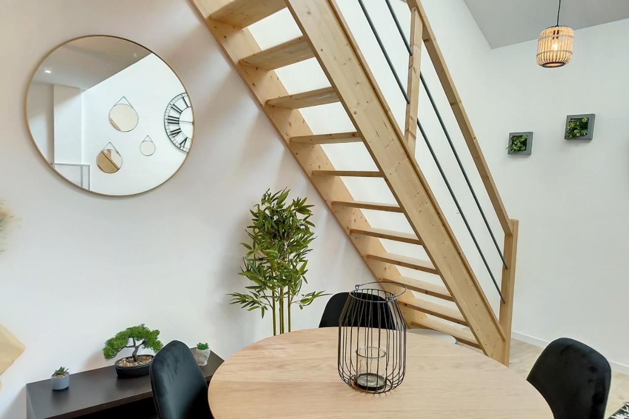 Sublime Appart Renove Duplex Centre Ville 4Pers Wifi Сен-Кантен Екстер'єр фото