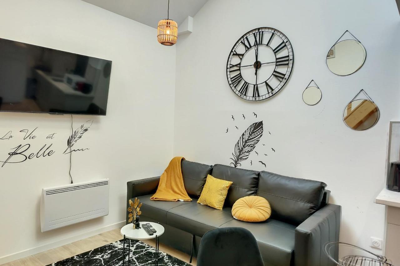 Sublime Appart Renove Duplex Centre Ville 4Pers Wifi Сен-Кантен Екстер'єр фото
