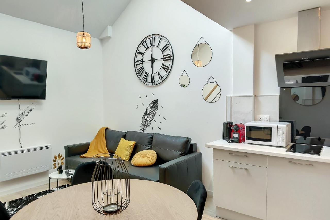 Sublime Appart Renove Duplex Centre Ville 4Pers Wifi Сен-Кантен Екстер'єр фото