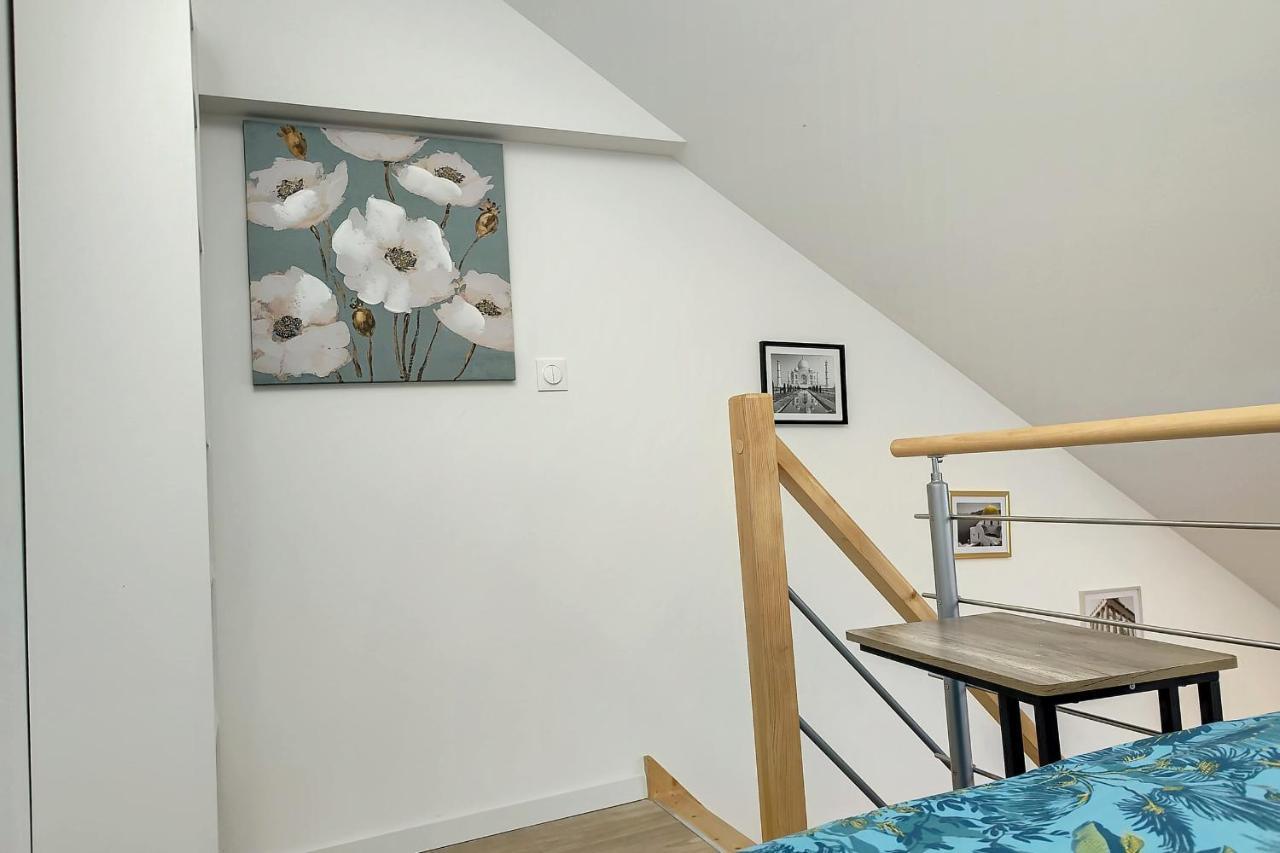 Sublime Appart Renove Duplex Centre Ville 4Pers Wifi Сен-Кантен Екстер'єр фото